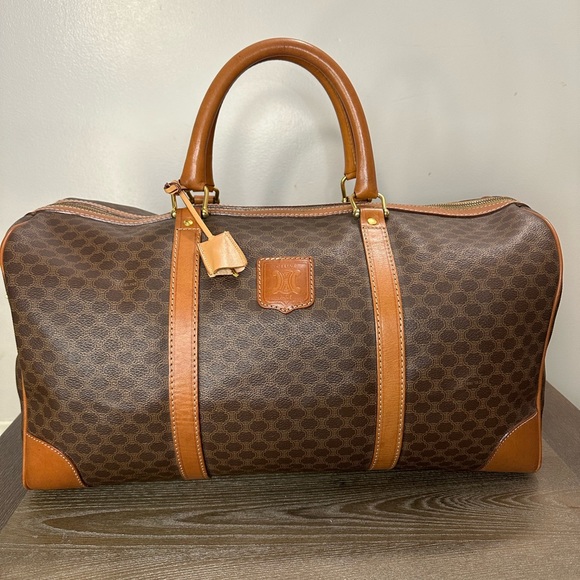 Celine Macadam Boston Travel Bag - Picture 1 of 14